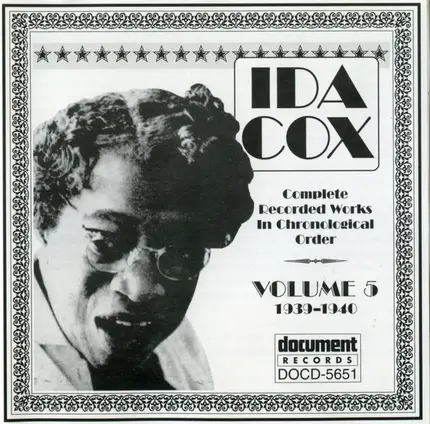 Ida Cox - Complete Recorded Works in Chronological Order, Vol. 5 1939-1940
