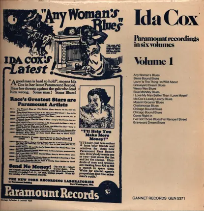 Ida Cox - Any Woman's Blues