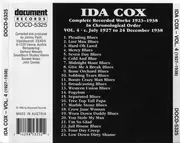 CD - Ida Cox - Complete Recorded Works 1923-1938 In Chronological Order Volume 4 (1927-1938)