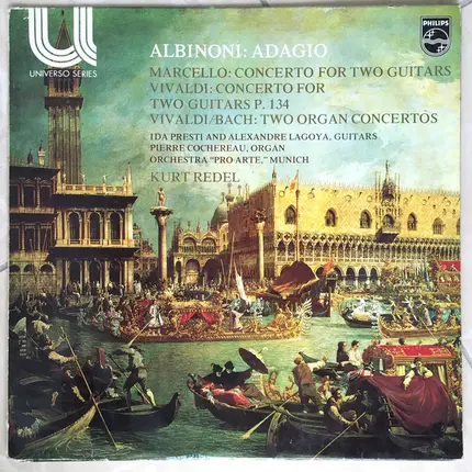 Ida Presti Y Alexandre Lagoya , Pierre Cochereau , Orchestre Pro Arte De Munich , Kurt Redel - Adagio