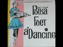 7inch Vinyl Single - Idiot Bitch - Set Your Polka Feet A'Dancing - Gray Marble vinyl