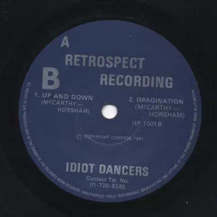 Idiot Dancers - Glances