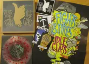 7inch Vinyl Single - Idle Class , Fights And Fires - Idle Class / Fights And Fires - Clear Splattered Vinyl