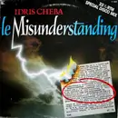 12inch Vinyl Single - Idris Cheba - Le Misunderstanding