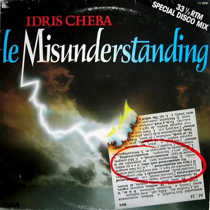 Idris Cheba - Le Misunderstanding