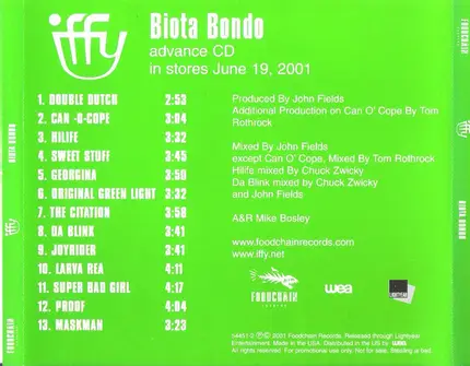 Iffy - Biota Bondo