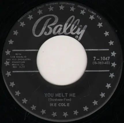 Ike Cole - You Melt Me
