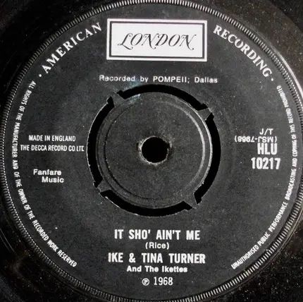 Ike & Tina Turner And The Ikettes - We Need An Understanding