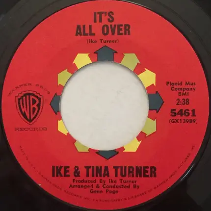 Ike & Tina Turner - Finger Poppin / It's All Over