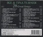 Double CD - Ike & Tina Turner - 28 Great Songs
