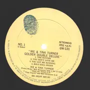 LP - Ike & Tina Turner - Golden Double Deluxe - + attached insert