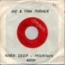 7inch Vinyl Single - Ike & Tina Turner - River Deep - Mountain High / Save The Last Dance For Me
