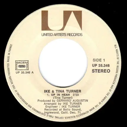 Ike & Tina Turner - Up In Heah