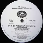 II D Extreme - If I Knew Then (What I Know Now)