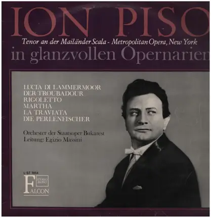Ion Piso - In glanzvollen Opernarien (Massini)