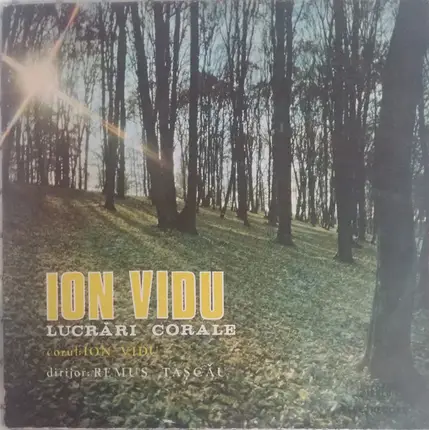 Ion Vidu - Lucrari Corale