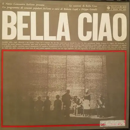 Il Nuovo Canzoniere Italiano - Bella Ciao (Chansons Du Peuple En Italie)