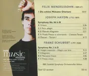 CD - Ilan Volkov Conducts Felix Mendelssohn-Bartholdy , Franz Schubert , Joseph Haydn , BBC Scottish Sym - The Fair Melusine Overture / Symphony No. 3 / Symphony No. 46