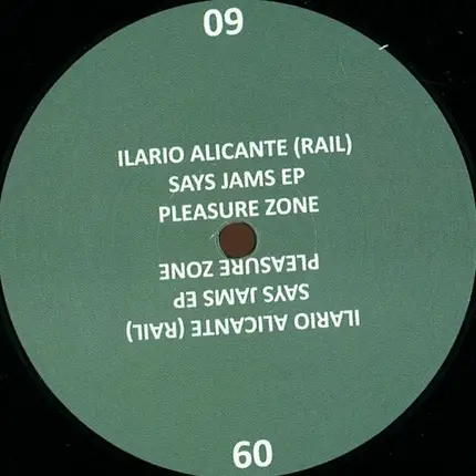 Ilario Alicante Present Rail - Says Jams EP