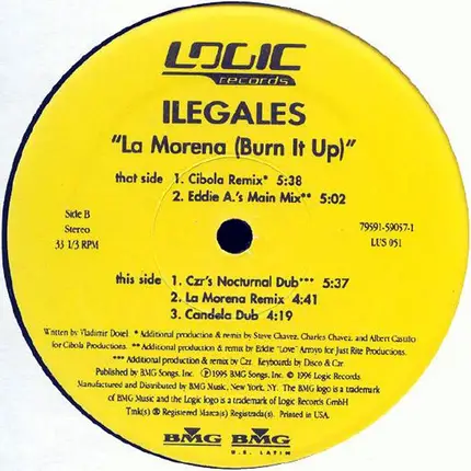 Ilegales - La Morena (Burn It Up)