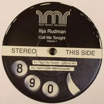 Ilija Rudman - Call Me Tonight Vol.1