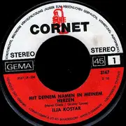 7inch Vinyl Single - Ilja Kostar - Mit Deinem Namen In Meinem Herzen