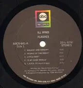 LP - Ill Wind - Flashes - original 1st us