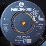 7inch Vinyl Single - Illustrated Man - Just Enough