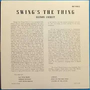 CD - Illinois Jacquet - Swing's The Thing - Sleepcase
