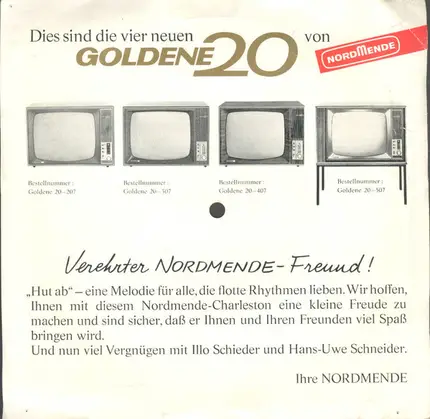 Illo Schieder Und Hans Uwe Schneider - Hut Ab Der "Goldene 20" Charleston
