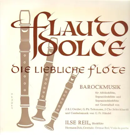 Ilse Reil - flauto dolce - die liebliche flöte - Barockmusik
