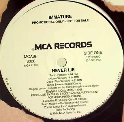 Immature - Never lie