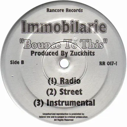Immobilarie - 718 / Bounce To This