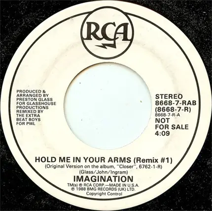 Imagination - Hold Me In Your Arms