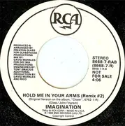 7inch Vinyl Single - Imagination - Hold Me In Your Arms - Promo