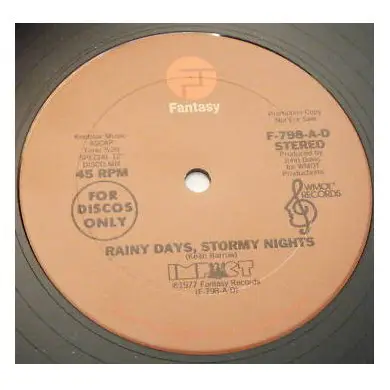 Impact - Rainy Days, Stormy Nights / Carry Me Back