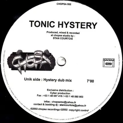 Imperial Machine - Tonic Hystery