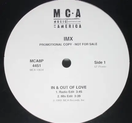 Imx - In & Out Of Love