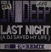 12inch Vinyl Single - In To Deep - Last Night (A DJ Saved My Life) (Into Re-Razed Remix)