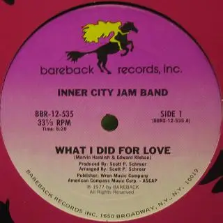 Inner City Jam Band - What I Did For Love