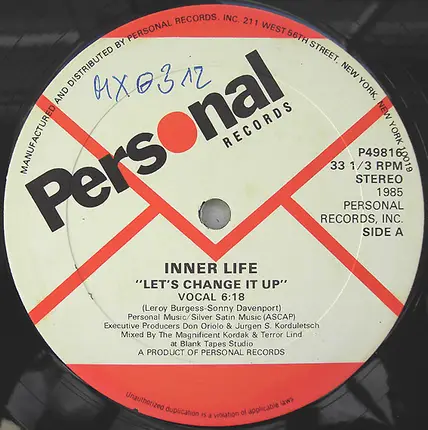 Inner Life - Let's Change It Up