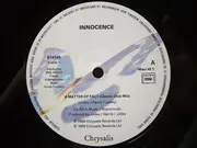 12inch Vinyl Single - Innocence - A Matter Of Fact