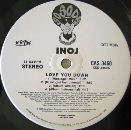 Inoj - Love You Down