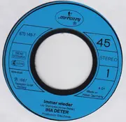 7inch Vinyl Single - Ina Deter - Immer Wieder