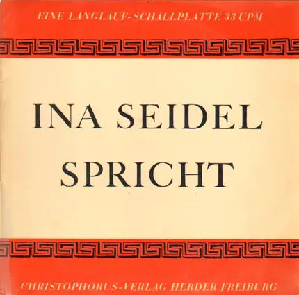 Ina Seidel - Die alte Dame und der Schmetterling