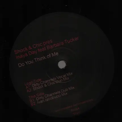 Inaya Day feat Barbara Tucker - Do You Think of Me