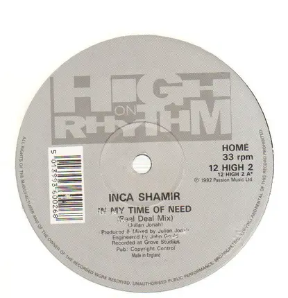 Inca Shamir - In my time of need