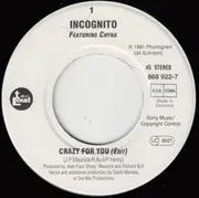 7inch Vinyl Single - Incognito Featuring Chyna - Crazy For You