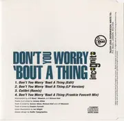 CD Single - Incognito - Don't You Worry 'Bout A Thing - Slipcase