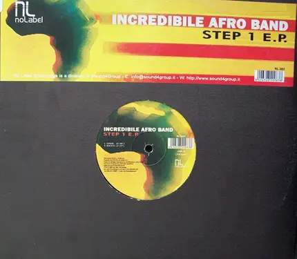 Incredible Afro Band - Step 1 EP